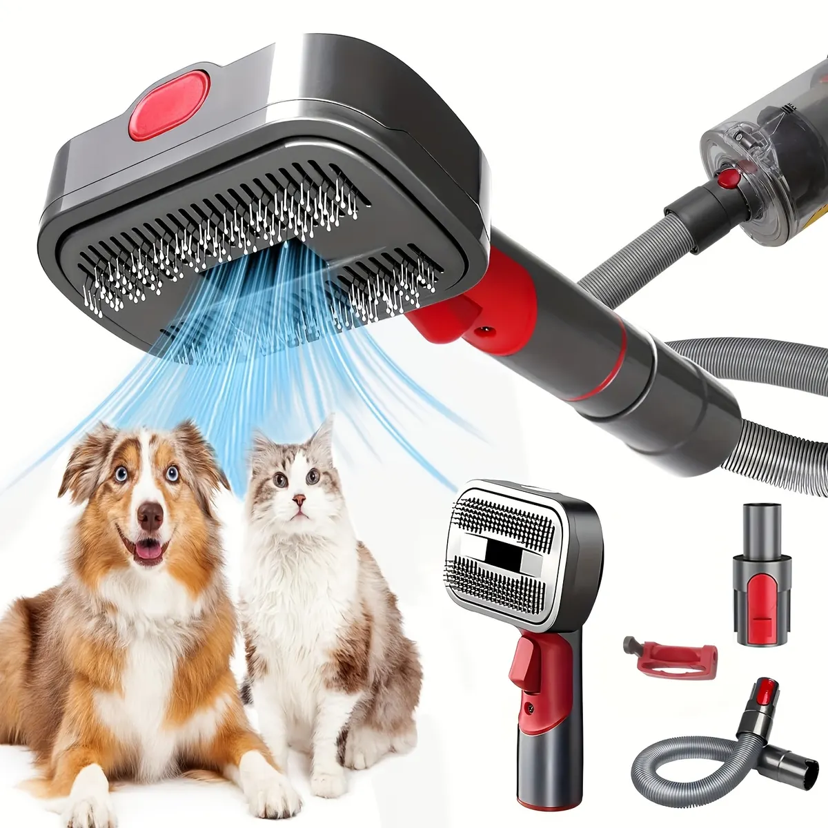 Grooming Brush for Dyson Vacuums V7 to V15 – Dogs & Cats