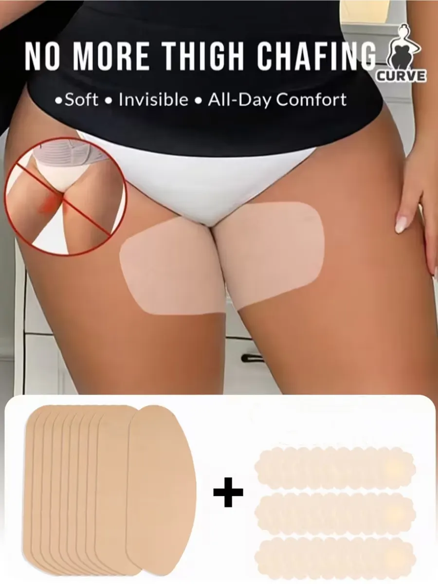 Set of 40 Invisible Anti-Chafing Thigh Patches