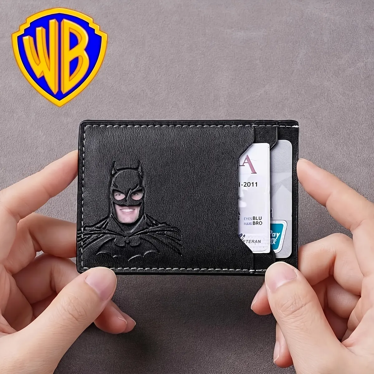 Compact Men's Wallet with Multiple Card Slots