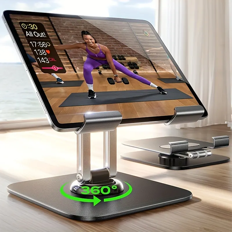 Rotating Adjustable Tablet & Phone Stand, Multifunction