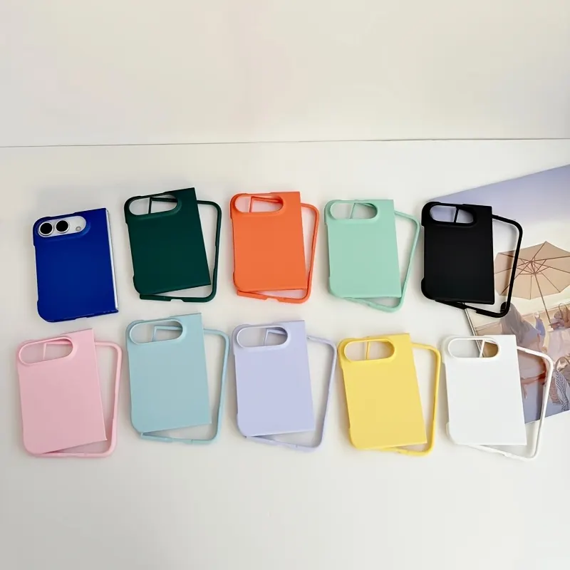 iPhone Fold Matte Coloured Case, Ultra-Thin – 10 Colours